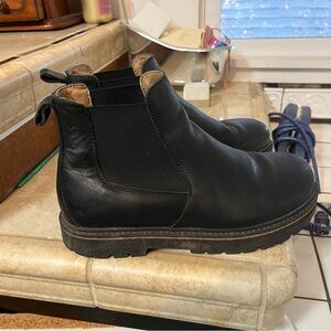 Birkenstock  Black Chelsea Boots
